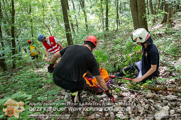 20160704 Kletterunfall im Helenental am 05.07.2016  Foto: © Stefan Schneider