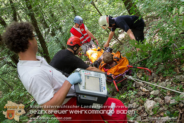 20160704 Kletterunfall im Helenental am 05.07.2016  Foto: © Stefan Schneider