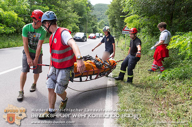 20160704 Kletterunfall im Helenental am 05.07.2016  Foto: © Stefan Schneider