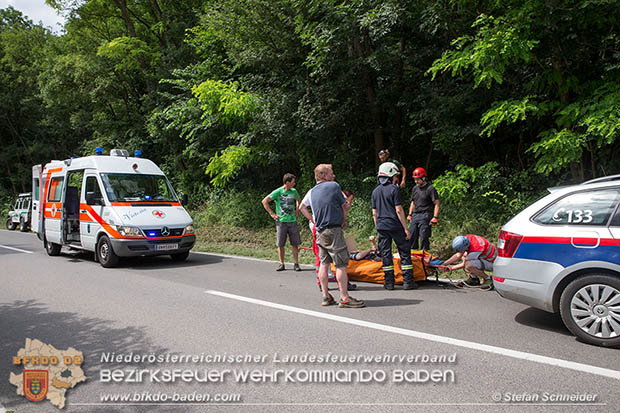 20160704 Kletterunfall im Helenental am 05.07.2016  Foto: © Stefan Schneider