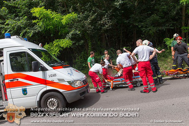 20160704 Kletterunfall im Helenental am 05.07.2016  Foto: © Stefan Schneider