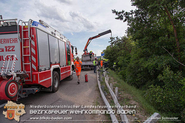 20160708 Verkehrsunfall A2 Südautobahn RFb Süd bei Wöllersdorf Foto: © Stefan Schneider