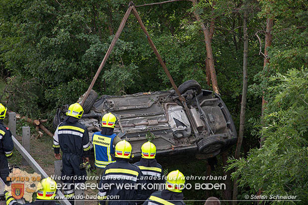 20160708 Verkehrsunfall A2 Südautobahn RFb Süd bei Wöllersdorf Foto: © Stefan Schneider