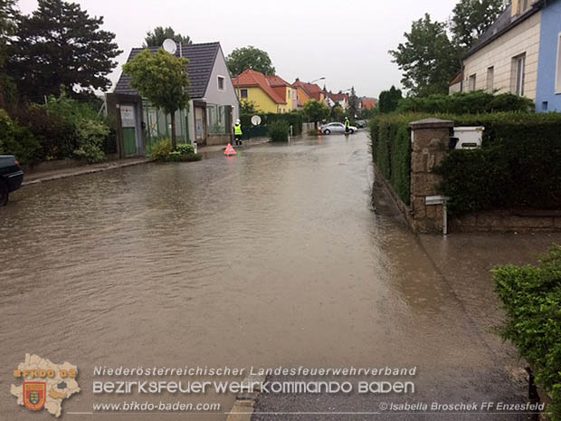 20160712 Unwettereinsatz in Enzesfeld  Foto: © Isabella Broschek