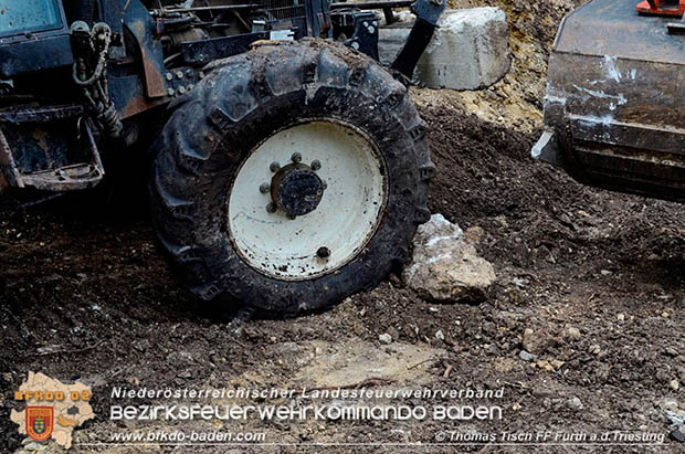 20160715 Bergung der verunglückten Arbeitsmaschine nach schweren Forstunfall  Foto:© Thomas Tisch
