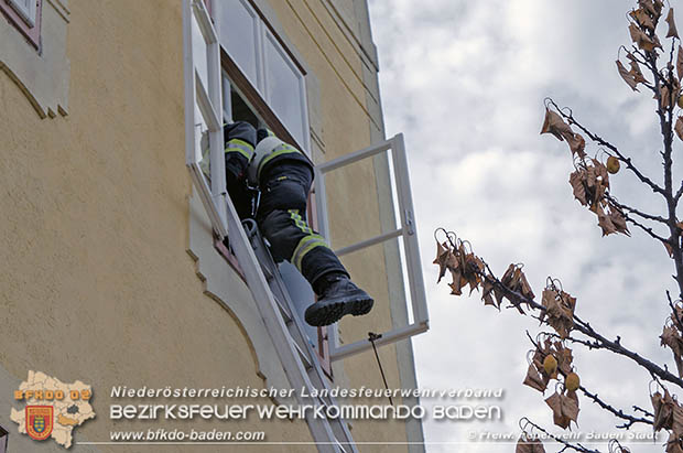 201604721 Kleinkind in Wohnung eingeschlossen  Foto: © Freiwillige Feuerwehr Baden-Stadt