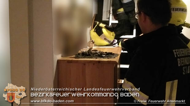 20160807 Brand in einem Wohnhaus in Altenmarkt a.d.Triesting Foto: © FF Altenmarkt 20160807 Brand in einem Wohnhaus in Altenmarkt a.d.Triesting Foto: © FF Altenmarkt