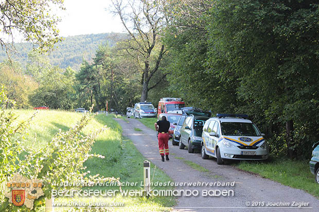 20160823 Personensuche nach 7o-jähriger Dame in Klausen-Leopoldsdorf  Foto: © Joachim ZAGLER