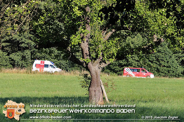 20160823 Personensuche nach 7o-jähriger Dame in Klausen-Leopoldsdorf  Foto: © Joachim ZAGLER