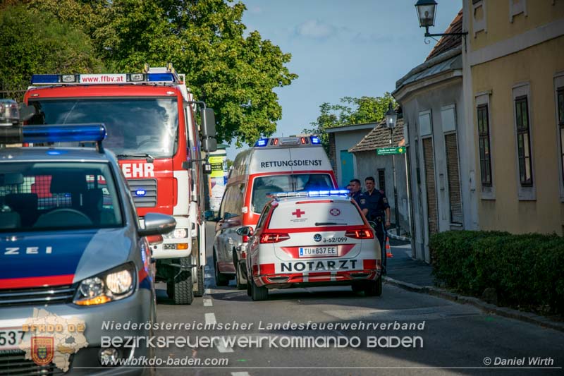 20160903 Menschenrettung Gainfarn Foto: © Daniel Wirth 20160903 Menschenrettung Gainfarn Foto: © Daniel Wirth