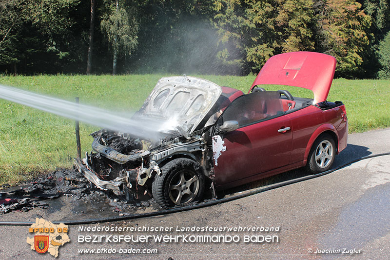 20160903 PKW-Brand L127 Foto: © Joachim Zagler 20160903 PKW-Brand L127 Foto: © Joachim Zagler