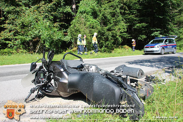 20160912 Schwerer Verkehrsunfall auf der L138 bei Pottenstein-Grabenweg  Foto: © Markus HACKL