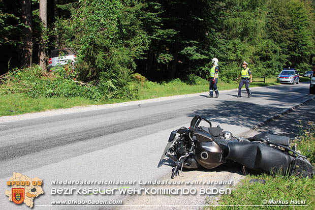 20160912 Schwerer Verkehrsunfall auf der L138 bei Pottenstein-Grabenweg  Foto: © Markus HACKL