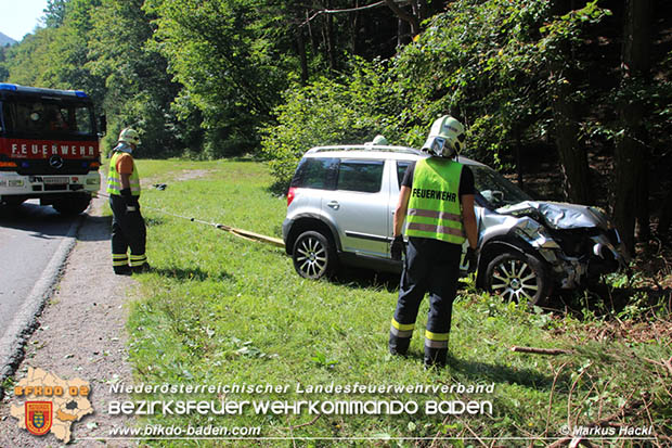 20160912 Schwerer Verkehrsunfall auf der L138 bei Pottenstein-Grabenweg  Foto: © Markus HACKL