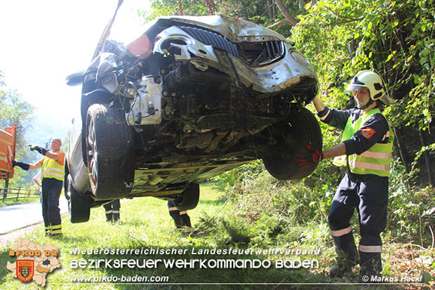 20160912 Schwerer Verkehrsunfall auf der L138 bei Pottenstein-Grabenweg  Foto: © Markus HACKL