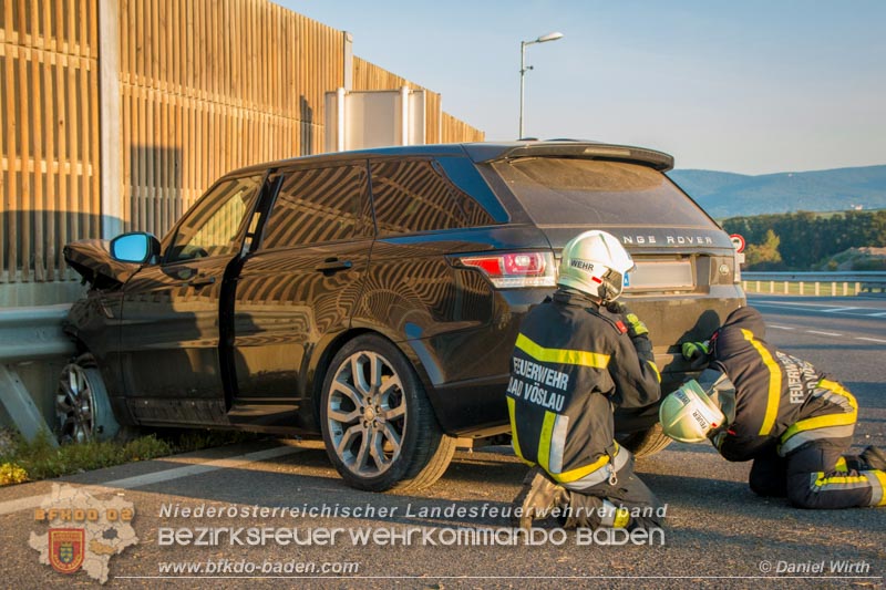 20160925 Verkehrsunfall Bad Vöslau Foto: Daniel Wirth