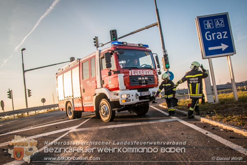 20160925 Verkehrsunfall Bad Vöslau Foto: Daniel Wirth 