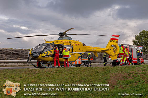 20161010 LKW Unfall A2 Abfahrtsrampe Leobersdorf RFb Wien Foto: © Stefan Schneider 20161010 LKW Unfall A2 Abfahrtsrampe Leobersdorf RFb Wien Foto: © Stefan Schneider