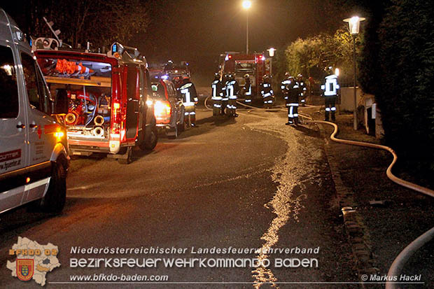 20161109 Saunabrand in einem Einfamilienhaus in Neusiedl  Foto: © Markus Hackl