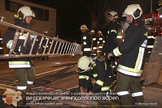 20161109 Saunabrand in einem Einfamilienhaus in Neusiedl  Foto: © Markus Hackl
