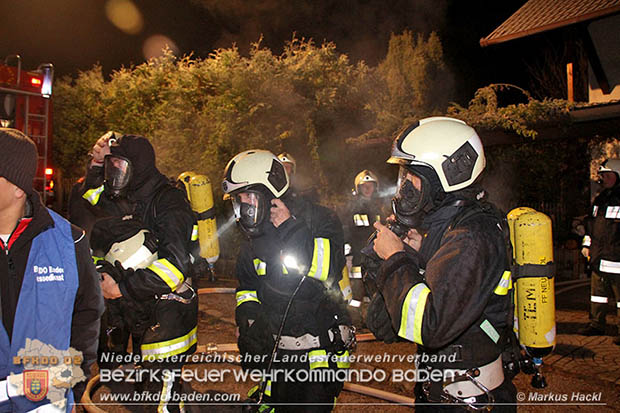 20161109 Saunabrand in einem Einfamilienhaus in Neusiedl  Foto: © Markus Hackl