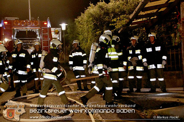20161109 Saunabrand in einem Einfamilienhaus in Neusiedl  Foto: © Markus Hackl