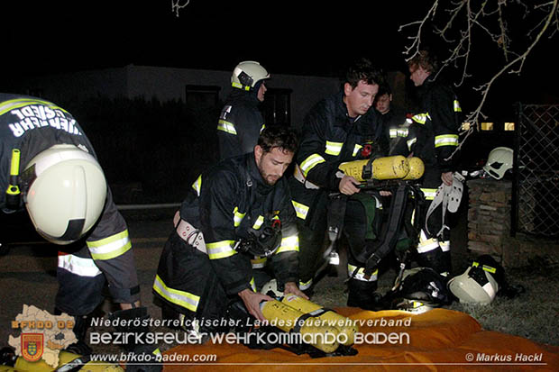 20161109 Saunabrand in einem Einfamilienhaus in Neusiedl  Foto: © Markus Hackl