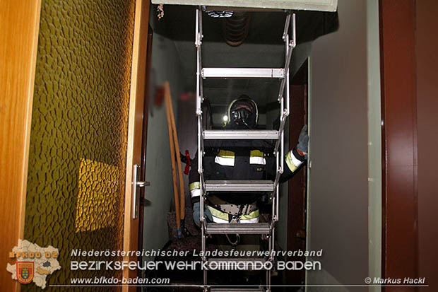 20161109 Saunabrand in einem Einfamilienhaus in Neusiedl  Foto: © Markus Hackl