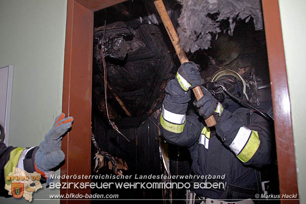 20161109 Saunabrand in einem Einfamilienhaus in Neusiedl  Foto: © Markus Hackl