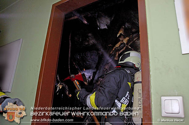 20161109 Saunabrand in einem Einfamilienhaus in Neusiedl  Foto: © Markus Hackl