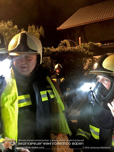 20161109 Saunabrand in einem Einfamilienhaus in Neusiedl  Foto: © Johannes Weinbauer