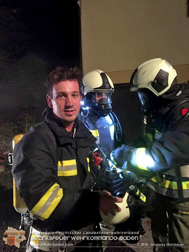 20161109 Saunabrand in einem Einfamilienhaus in Neusiedl  Foto: © Johannes Weinbauer