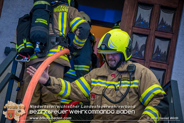 20161111 Zimmerbrand in Kottingbrunn Foto: © Daniel Wirth