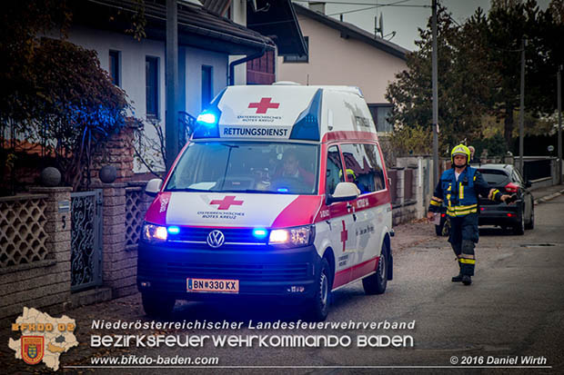 20161111 Zimmerbrand in Kottingbrunn Foto: © Daniel Wirth