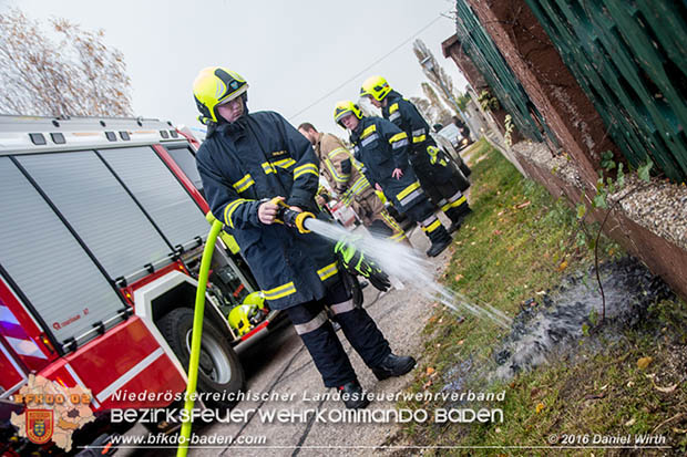 20161111 Zimmerbrand in Kottingbrunn Foto: © Daniel Wirth