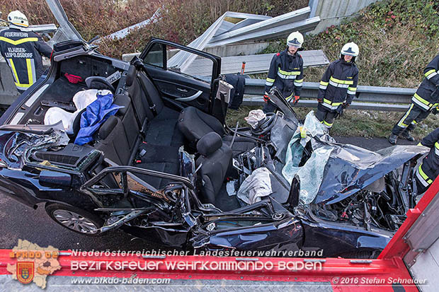 20161113 Verkehrsunfall A21 Klausen-Leopoldsdorf RFb Wien Foto: Stefan Schneider 20161113 Verkehrsunfall A21 Klausen-Leopoldsdorf RFb Wien Foto: Stefan Schneider