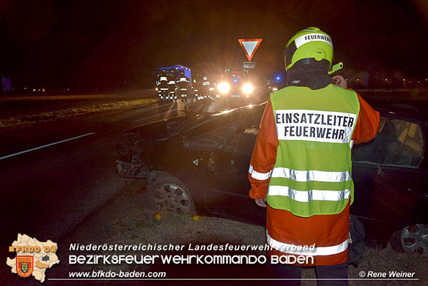 20161114 Verkehrsunfall bei Reisenberg  Foto: © Rene Weiner