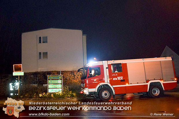 20161117 Wohnungsbrand in Pottendorf  Foto: © Rene Weiner