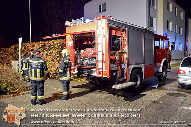20161117 Wohnungsbrand in Pottendorf Foto: © Rene Weiner 20161117 Wohnungsbrand in Pottendorf Foto: © Rene Weiner