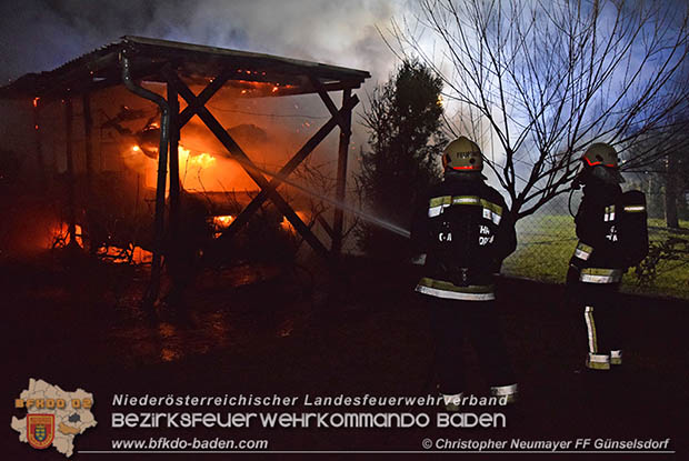 20161127 Vollbrand eines abgestellten Wohnmobils in Schoenau a.d.Triesting Foto: © Christopher Neumayer 20161127 Vollbrand eines abgestellten Wohnmobils in Schoenau a.d.Triesting Foto: © Christopher Neumayer