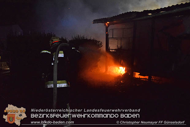 20161127 Vollbrand eines abgestellten Wohnmobils in Schoenau a.d.Triesting Foto: © Christopher Neumayer 20161127 Vollbrand eines abgestellten Wohnmobils in Schoenau a.d.Triesting Foto: © Christopher Neumayer