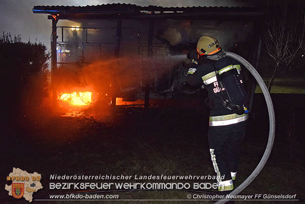 20161127 Vollbrand eines abgestellten Wohnmobils in Schoenau a.d.Triesting Foto: © Christopher Neumayer 20161127 Vollbrand eines abgestellten Wohnmobils in Schoenau a.d.Triesting Foto: © Christopher Neumayer
