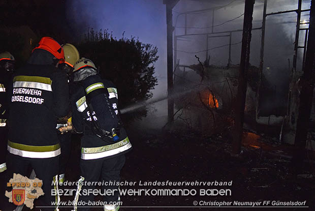 20161127 Vollbrand eines abgestellten Wohnmobils in Schoenau a.d.Triesting Foto: © Christopher Neumayer 20161127 Vollbrand eines abgestellten Wohnmobils in Schoenau a.d.Triesting Foto: © Christopher Neumayer