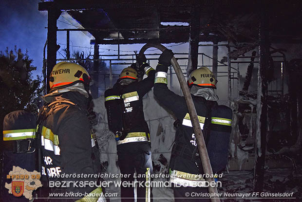 20161127 Vollbrand eines abgestellten Wohnmobils in Schoenau a.d.Triesting Foto: © Christopher Neumayer 20161127 Vollbrand eines abgestellten Wohnmobils in Schoenau a.d.Triesting Foto: © Christopher Neumayer