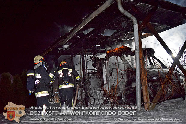 20161127 Vollbrand eines abgestellten Wohnmobils in Schoenau a.d.Triesting Foto: © Christopher Neumayer 20161127 Vollbrand eines abgestellten Wohnmobils in Schoenau a.d.Triesting Foto: © Christopher Neumayer