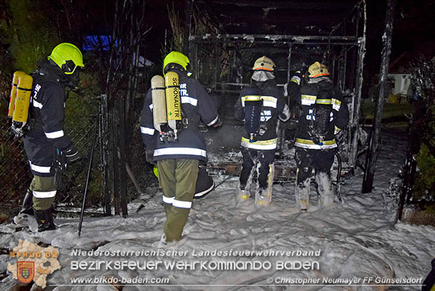20161127 Vollbrand eines abgestellten Wohnmobils in Schoenau a.d.Triesting Foto: © Christopher Neumayer 20161127 Vollbrand eines abgestellten Wohnmobils in Schoenau a.d.Triesting Foto: © Christopher Neumayer