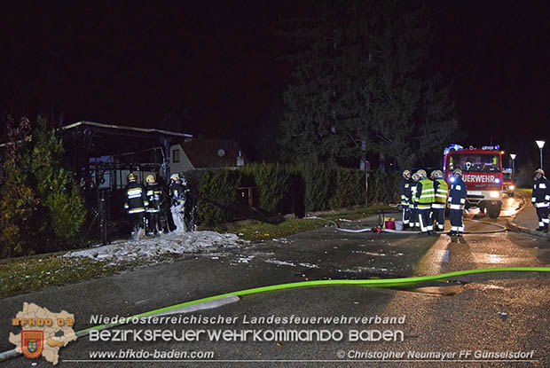 20161127 Vollbrand eines abgestellten Wohnmobils in Schoenau a.d.Triesting Foto: © Christopher Neumayer 20161127 Vollbrand eines abgestellten Wohnmobils in Schoenau a.d.Triesting Foto: © Christopher Neumayer