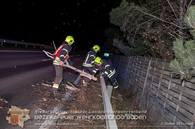 20161202 Sturm Theresa – Foto: Bezirksfeuerwehrkommando Baden 20161202 Sturm Theresa – Foto: Bezirksfeuerwehrkommando Baden