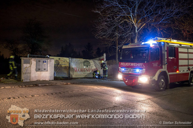 20161202 Sturm Theresa – Foto: Bezirksfeuerwehrkommando Baden 20161202 Sturm Theresa – Foto: Bezirksfeuerwehrkommando Baden