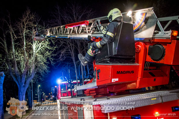 20161202 Sturm Theresa – Foto: Bezirksfeuerwehrkommando Baden 20161202 Sturm Theresa – Foto: Bezirksfeuerwehrkommando Baden